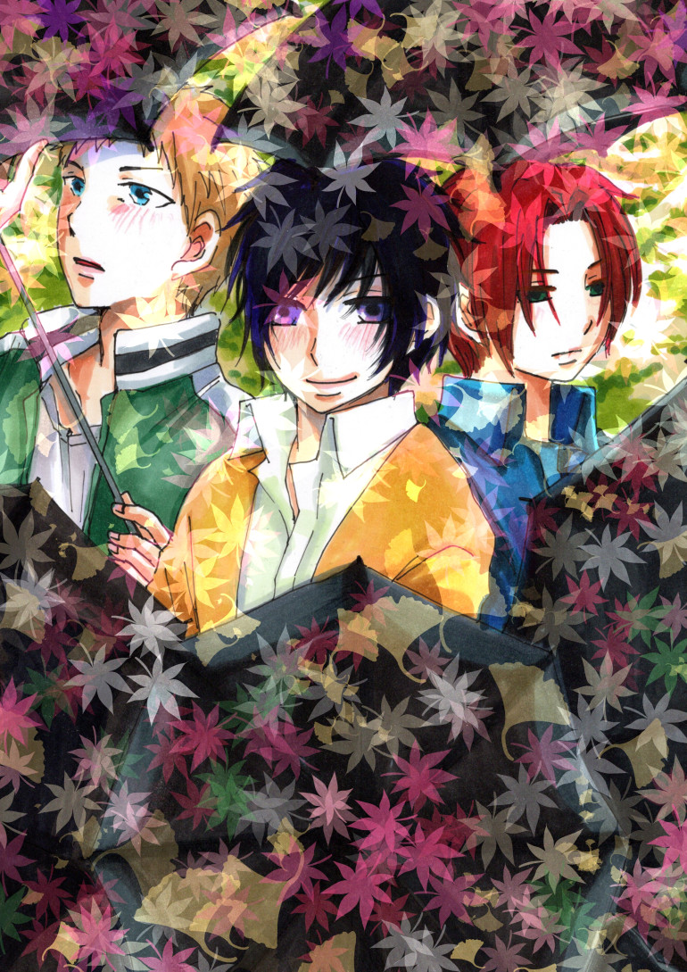 秋の傘｜作品詳細｜ILLUST DAYS シンプルイラストポートフォリオ