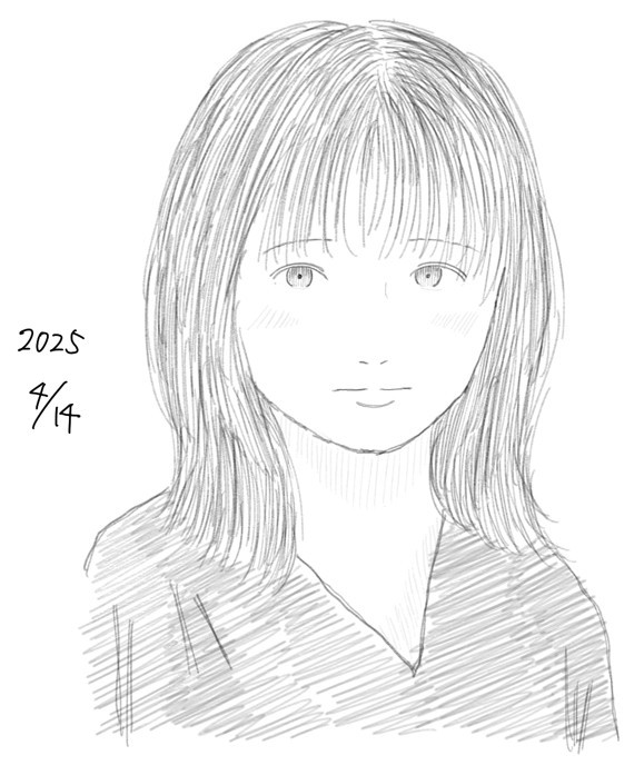 20250414｜作品詳細｜ILLUST DAYS シンプルイラストポートフォリオ