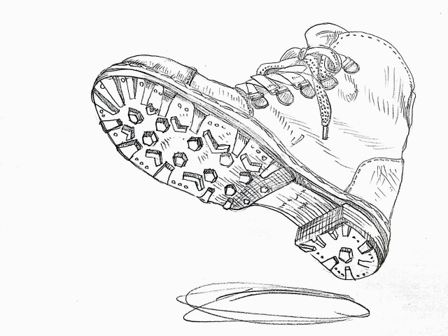 靴の底 作品詳細 Illustdays シンプルイラストポートフォリオ