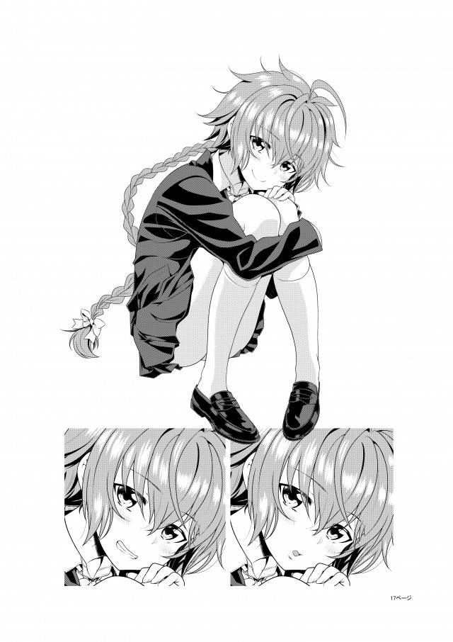 みだLOVE♪ とらのあな 購入特典 イラストカード 林哲也 ラミネート済