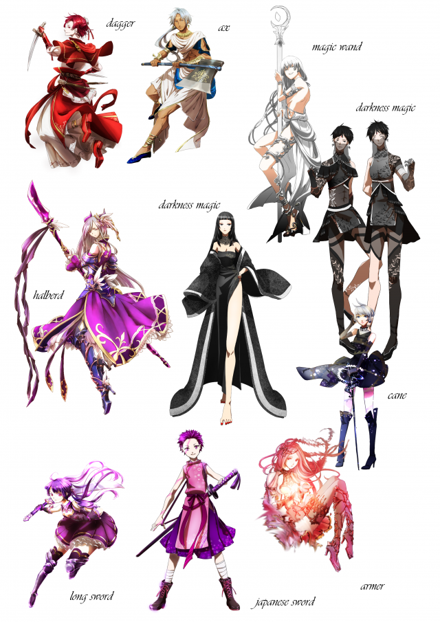 オリジナルキャラクタ 一覧 作品詳細 Illustdays シンプルイラストポートフォリオ