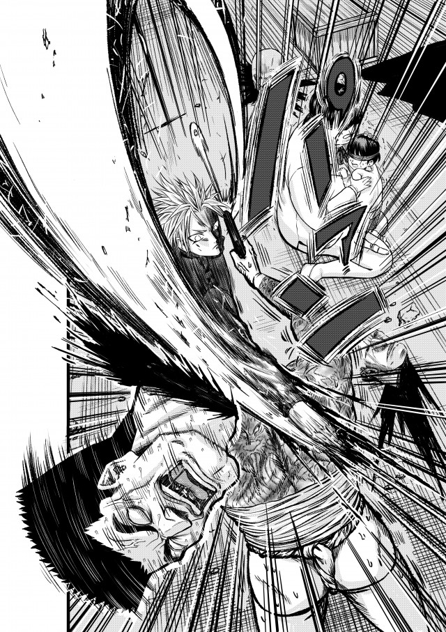 忍者と極道コンペ｜作品詳細｜ILLUST DAYS シンプルイラストポートフォリオ