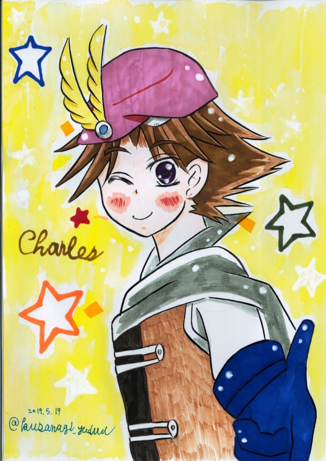 シャルル君 作品詳細 Illustdays シンプルイラストポートフォリオ