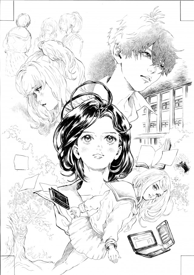 夜明け前が一番暗い 作品詳細 Illustdays シンプルイラストポートフォリオ