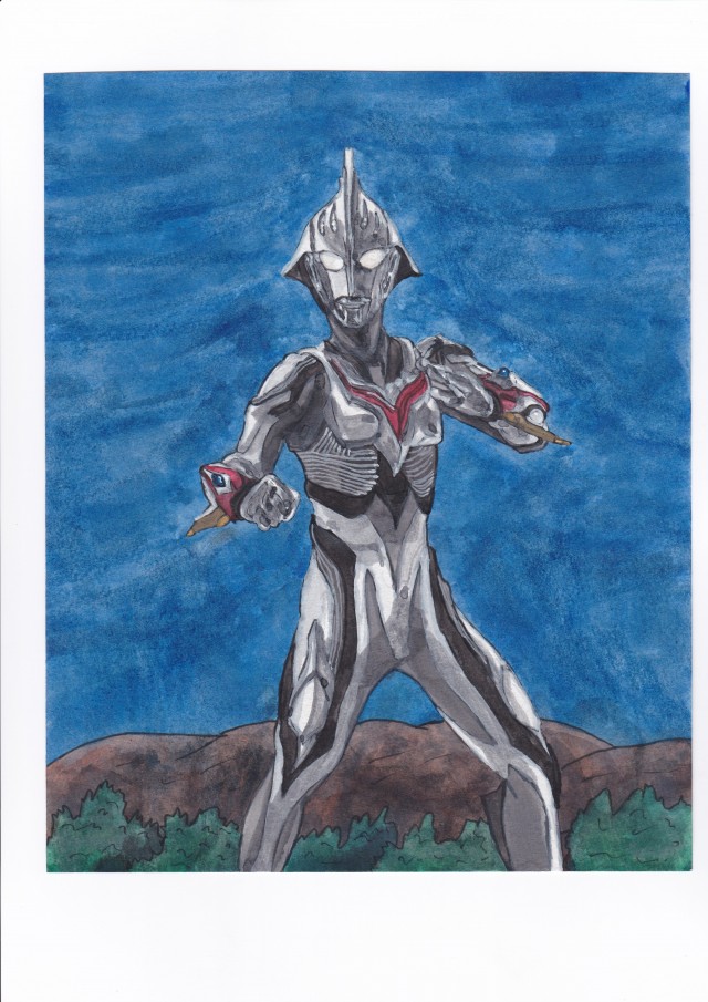ウルトラマンネクサス｜作品詳細｜ILLUST DAYS シンプルイラスト