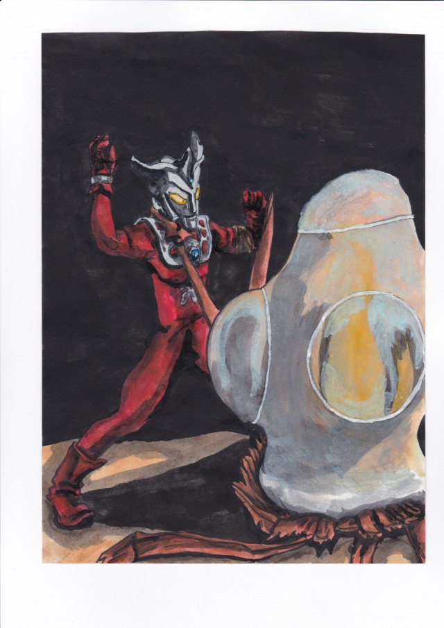 ウルトラマンレオ対シルバーブルーメ｜作品詳細｜ILLUST DAYS シンプル