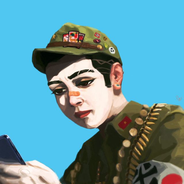 日本兵 作品詳細 Illustdays シンプルイラストポートフォリオ