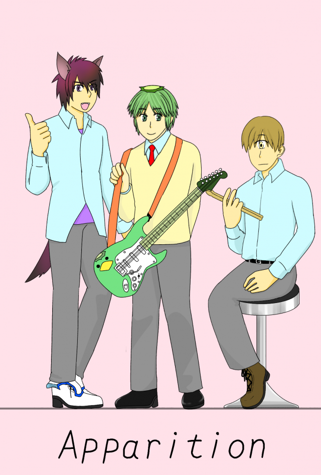 いながくバンド 作品詳細 Illustdays シンプルイラストポートフォリオ