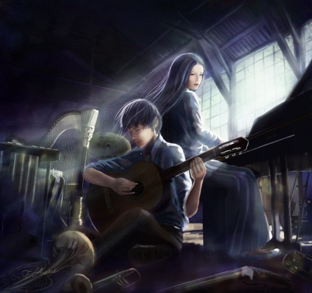 世界の終わりと さよならのうた 作品詳細 Illustdays シンプルイラストポートフォリオ