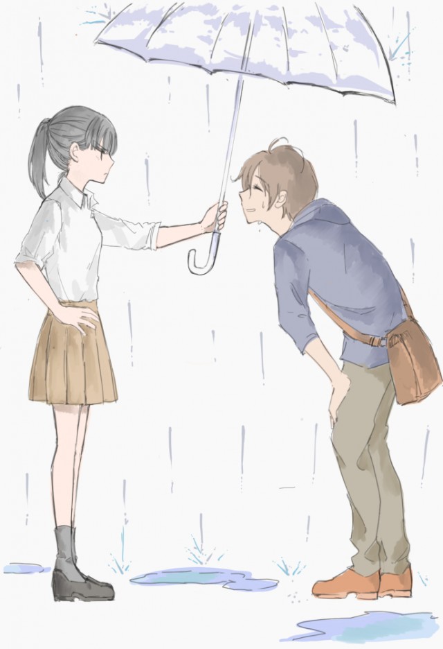 持ちつ持たれつ