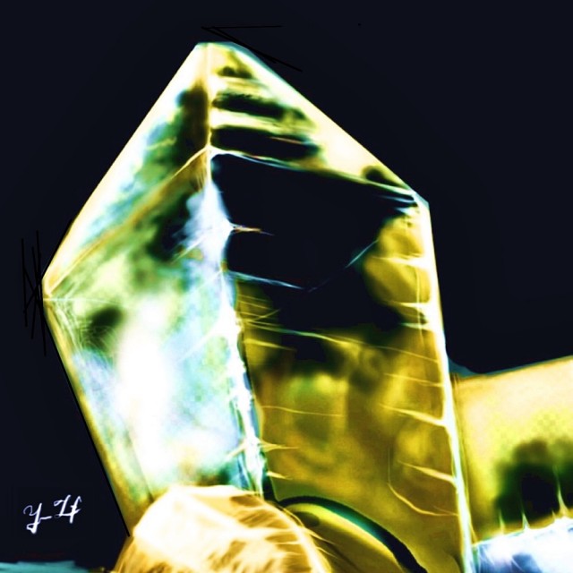 水晶ポイント 作品詳細 Illustdays シンプルイラストポートフォリオ