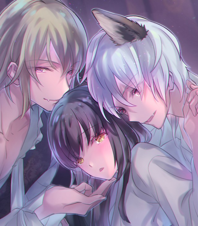 ハロウィン ブライド Jk巫女はあやかし男子に娶られる 作品詳細 Illustdays シンプルイラストポートフォリオ