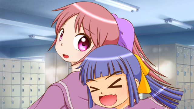 仲良しな女の子達 作品詳細 Illustdays シンプルイラストポートフォリオ