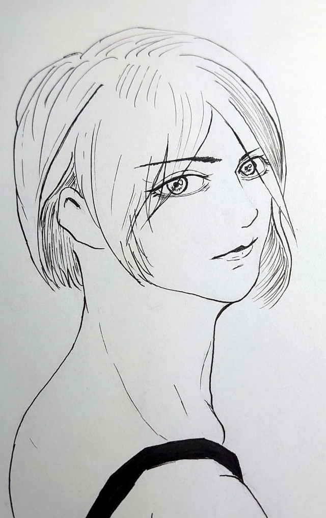 女の子 作品詳細 Illustdays シンプルイラストポートフォリオ