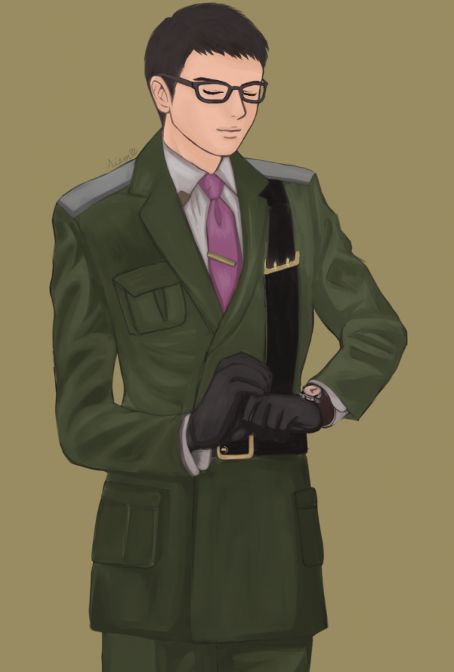 エリート軍人 作品詳細 Illustdays シンプルイラストポートフォリオ