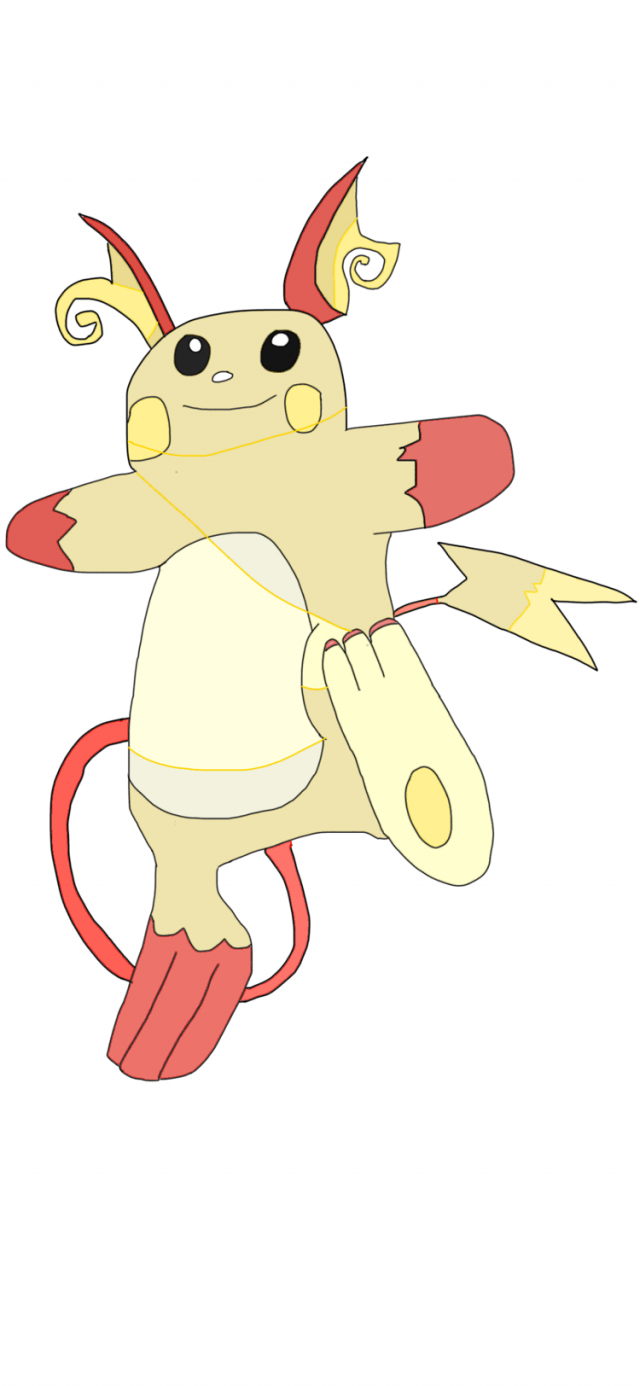 夜の66分お絵描きポケモン勝負 作品詳細 Illustdays シンプルイラストポートフォリオ