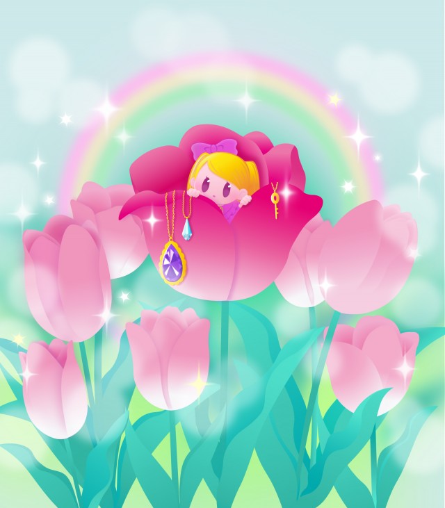 チューリップ 作品詳細 Illustdays シンプルイラストポートフォリオ