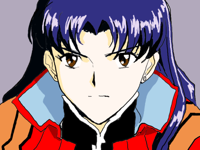 エヴァンゲリオン 葛城ミサト｜作品詳細｜ILLUST DAYS シンプル