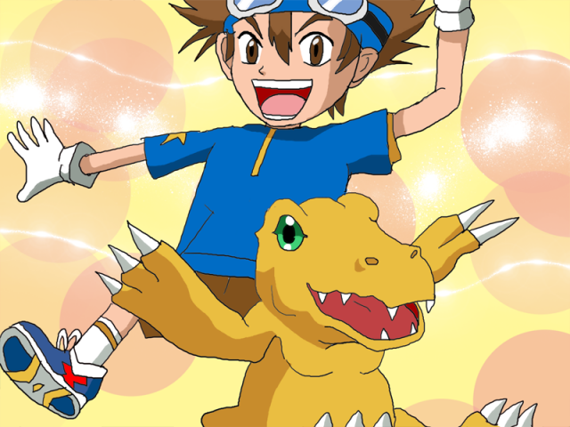 デジモンアドベンチャー 八神太一 アグモン 作品詳細 Illustdays シンプルイラストポートフォリオ