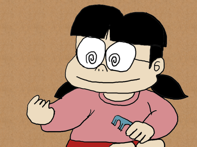 つるピカハゲ丸 ブスねーちゃん 作品詳細 Illustdays シンプルイラストポートフォリオ