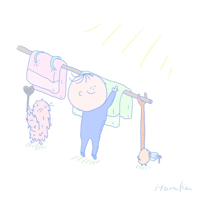 ぽかぽか 作品詳細 Illustdays シンプルイラストポートフォリオ