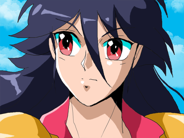 スケバン雀士竜子 竜子｜作品詳細｜ILLUST DAYS シンプルイラスト