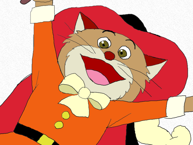 長靴をはいた猫 ペロ 作品詳細 Illustdays シンプルイラストポートフォリオ