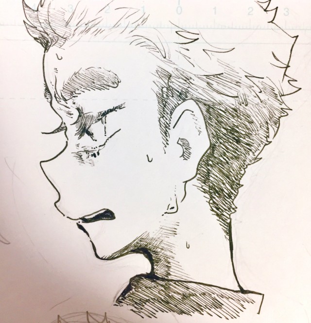 横顔 作品詳細 Illustdays シンプルイラストポートフォリオ