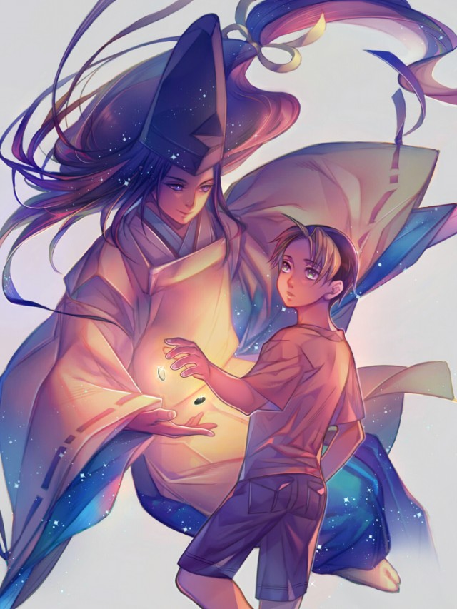 神様と一緒に戦っている 作品詳細 Illustdays シンプルイラストポートフォリオ
