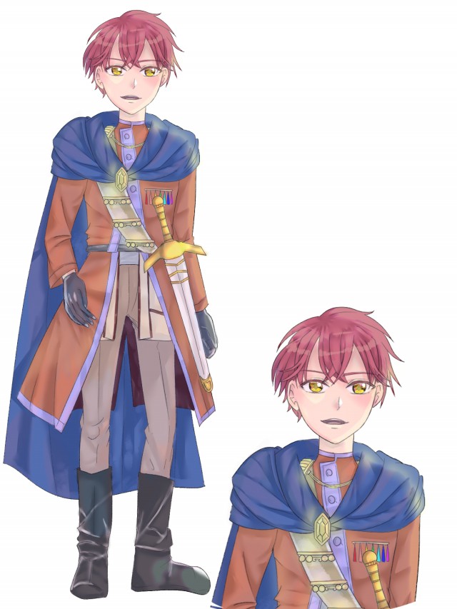 乙女ゲーム風イラスト 作品詳細 Illustdays シンプルイラストポートフォリオ