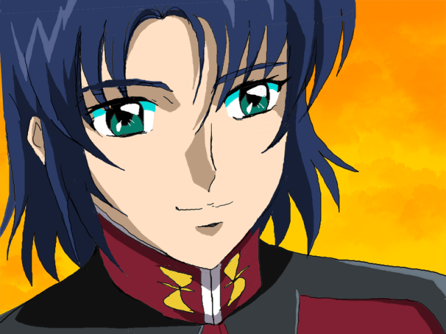 ガンダムSeed アスラン・ザラ｜作品詳細｜ILLUST DAYS シンプル