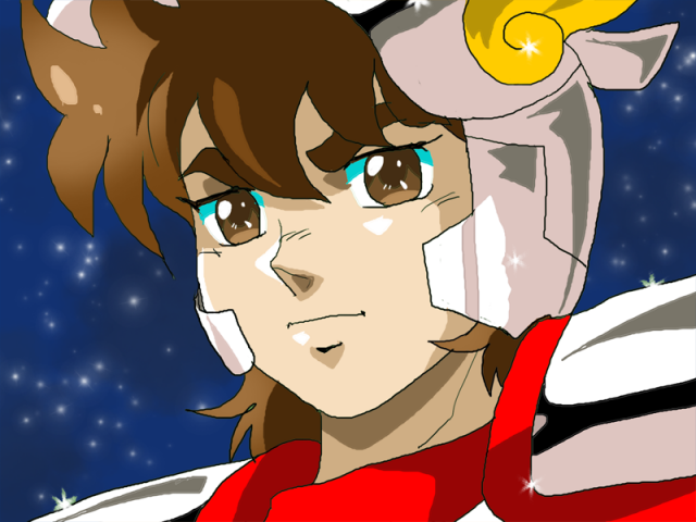 聖闘士星矢 天馬星座の星矢 作品詳細 Illustdays シンプルイラストポートフォリオ