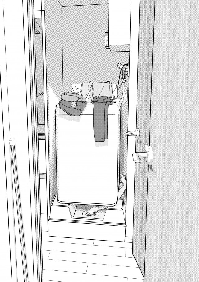 洗濯物 作品詳細 Illustdays シンプルイラストポートフォリオ