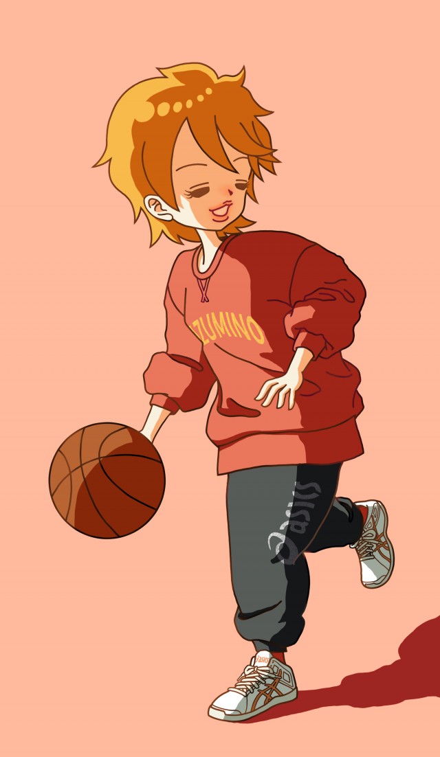 アシックスのバッシュ 作品詳細 Illustdays シンプルイラストポートフォリオ