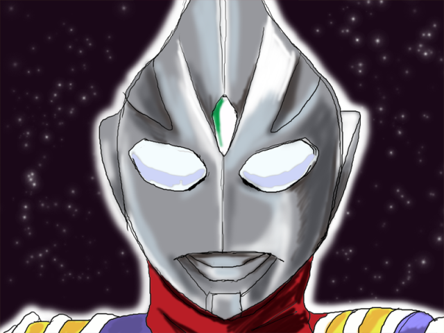 ウルトラマンティガ マルチタイプ 作品詳細 Illustdays シンプルイラストポートフォリオ