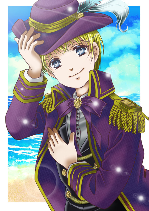 オリジナル 少年船長 作品詳細 Illustdays シンプルイラストポートフォリオ