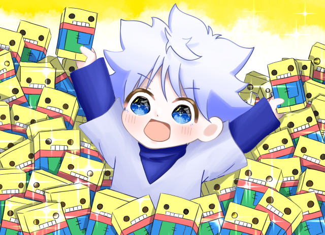 キルアミニキャラ】キルア コロッタ アニカフェ 幼少期 Amazon.co.jp