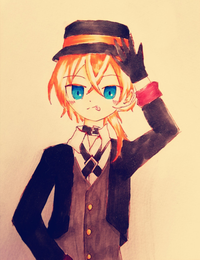 文スト中原中也｜作品詳細｜ILLUST DAYS シンプルイラストポートフォリオ