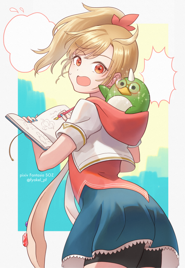 ファンタジー風アニメキャラクターイラスト オリジナルキャラクター（pixivファンタジア）｜作品詳細｜ILLUST DAYS