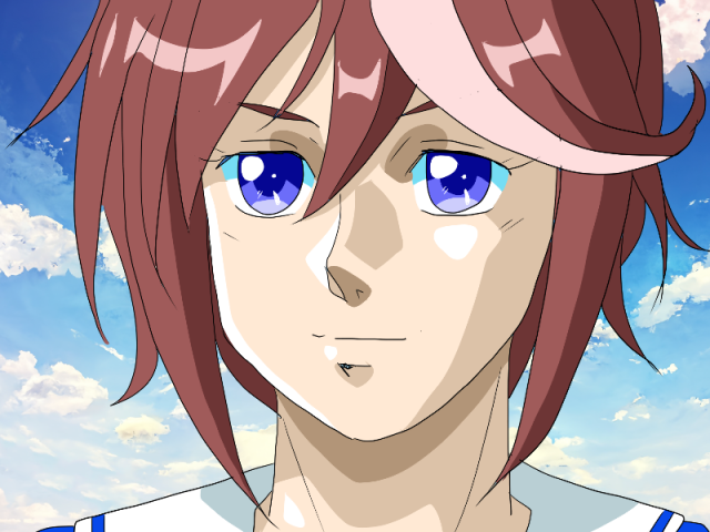 トウカイテイオーイラストパネル(おがわじゅり) トウカイテイオー(ウマ