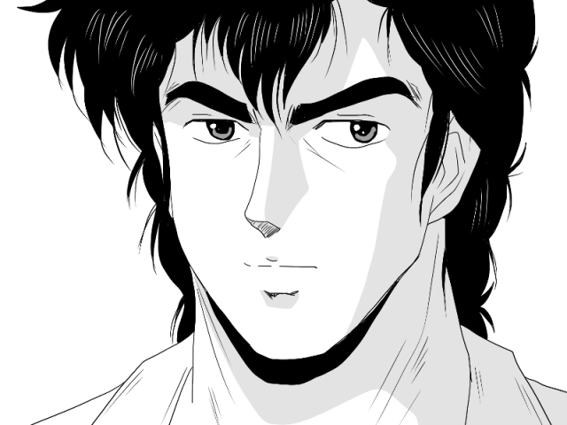 シティーハンター 冴羽獠 激線画｜作品詳細｜ILLUST DAYS シンプル