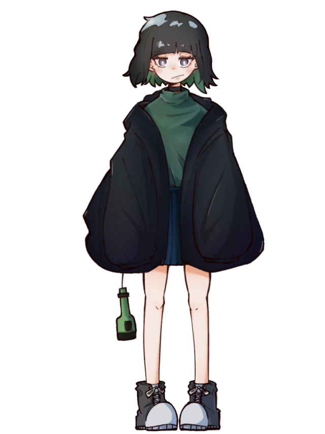 ニラちゃん｜作品詳細｜ILLUST DAYS シンプルイラストポートフォリオ