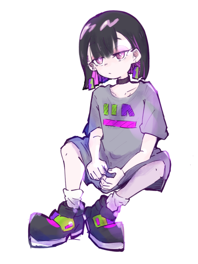 ニラちゃん｜作品詳細｜ILLUST DAYS シンプルイラストポートフォリオ