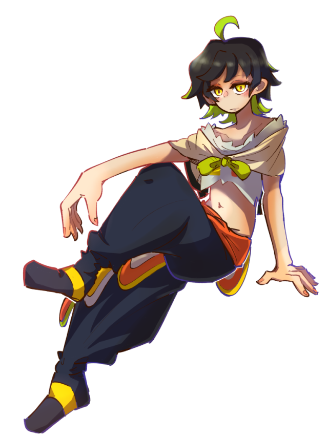 ニラちゃん｜作品詳細｜ILLUST DAYS シンプルイラストポートフォリオ