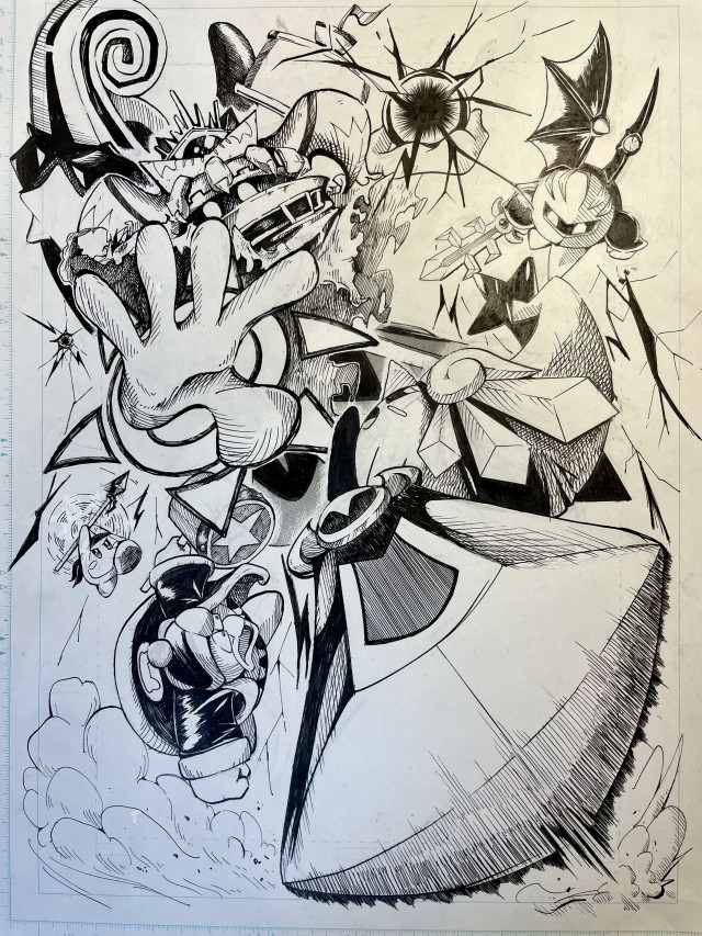 星のカービィ【イラストオーダー】 星のカービィ超大型イラスト