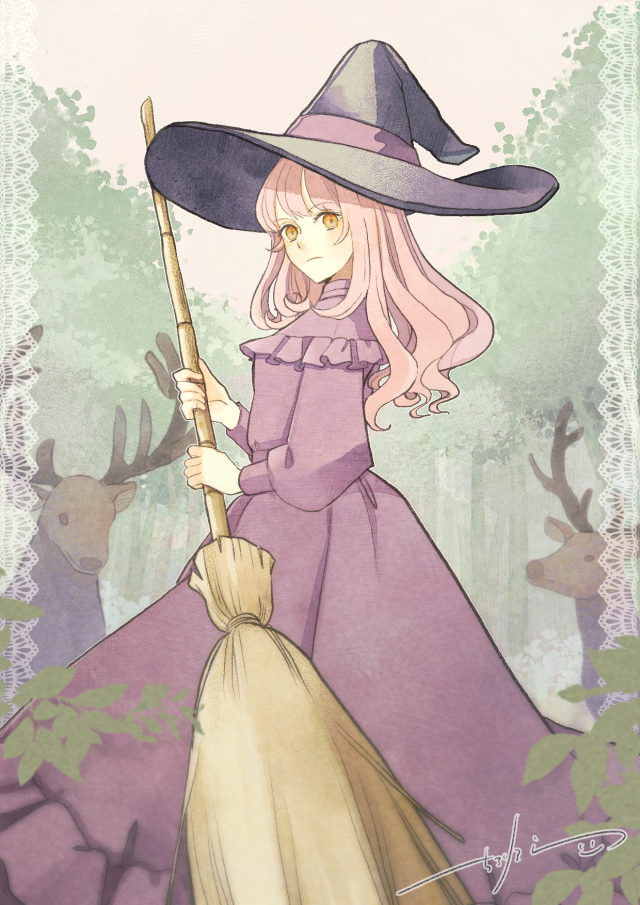 ︎·̩͙꒰ঌ❦森の魔女❦໒꒱︎·̩͙専用 森の魔女｜作品詳細｜ILLUST DAYS シンプルイラストポートフォリオ