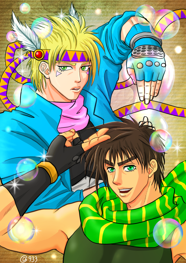 ジョセフとシーザー｜作品詳細｜ILLUST DAYS シンプルイラスト