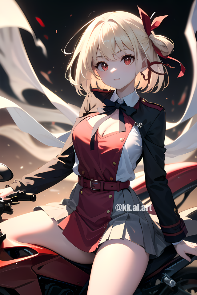 錦木千束｜作品詳細｜ILLUST DAYS シンプルイラストポートフォリオ