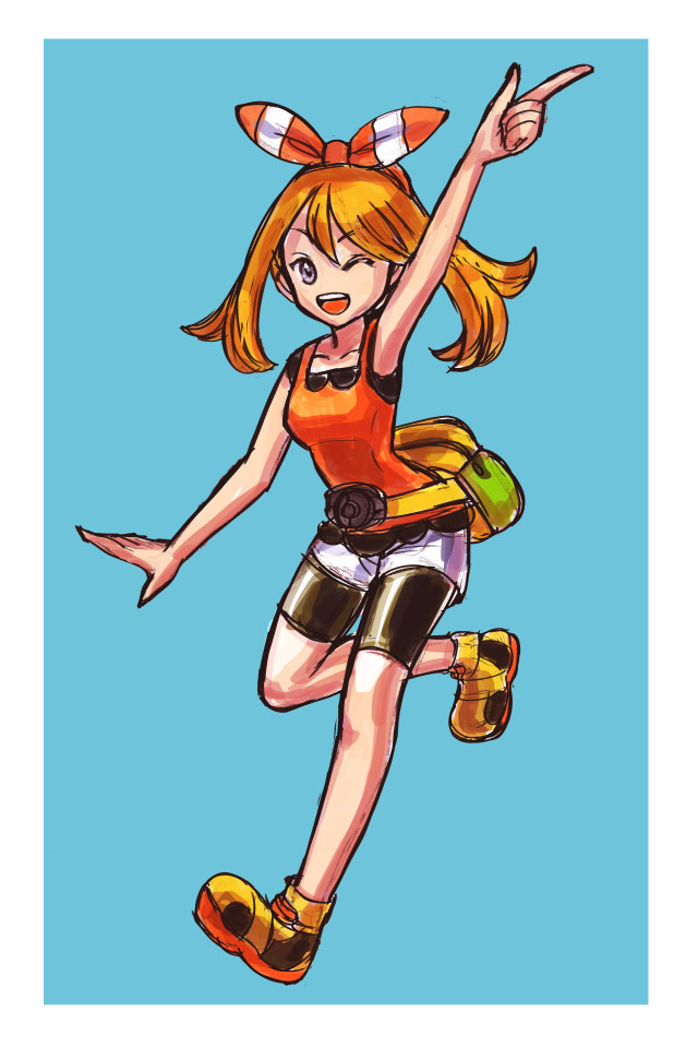 ポケモン ハルカ｜作品詳細｜ILLUST DAYS シンプルイラストポートフォリオ