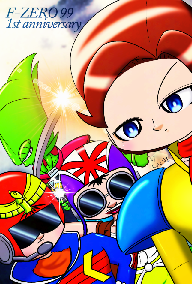 F-ZERO99】1周年【記念イラスト】｜作品詳細｜ILLUST DAYS シンプル